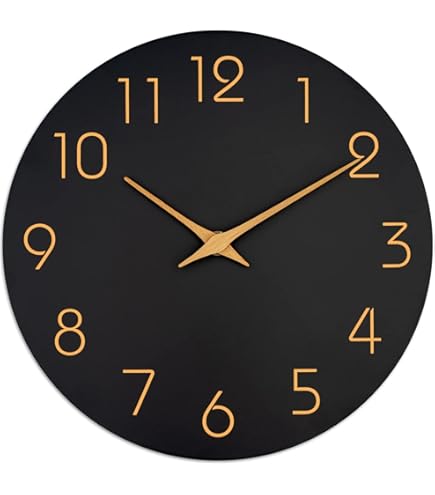 Amazon.com: Skilcraft Self-Set Wall Clock - Plastic Contemporary